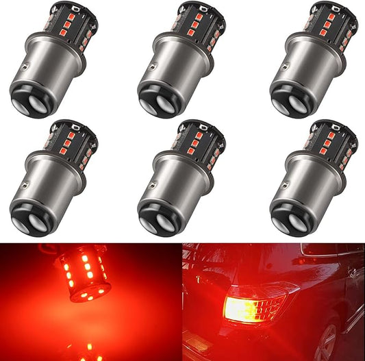 YM E-Bright 1157 BAY15D Led Brake Light 1034 2057 2357 7528 RV Camper SUV MPV Car Parking Side Marker Rear Tail Light Reverse Red