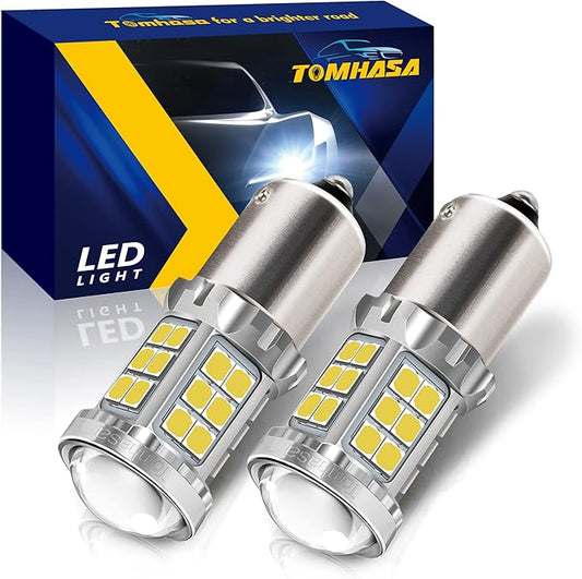 1156 Led Bulb White Super Bright 36SMD-2835 Chipsets 1141 led bulb 7506 1003 P21W BA15S LED 1156 Bulbs Replacement for Backup Reverse light Brake Tail Turn Signal Lights DRL, pack of 2