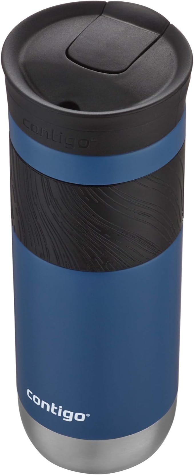 Contigo Byron Vacuum-Insulated Stainless Steel Travel Mug with Leak-Proof Lid, Reusable Coffee Cup or Water Bottle, BPA-Free, 20oz 2-Pack in Sake & Blue Corn Perfect for Hot and Cold Beverages
