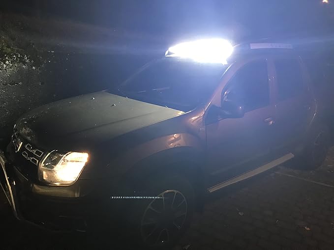 AngelMa Series 50" Inch 240w LED Bar Spot Flood Combo Light Bar 30000 Lumens Off Road Car SUV UTV ATV Truck Boat 4WD Tractor Van Camper Road Roller Fog Driving Lamp Waterproof 12V