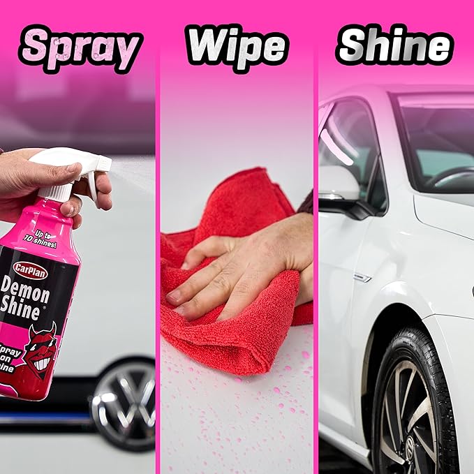CarPlan Demon Shine 34 fl Oz (1L) - Spray on Shine