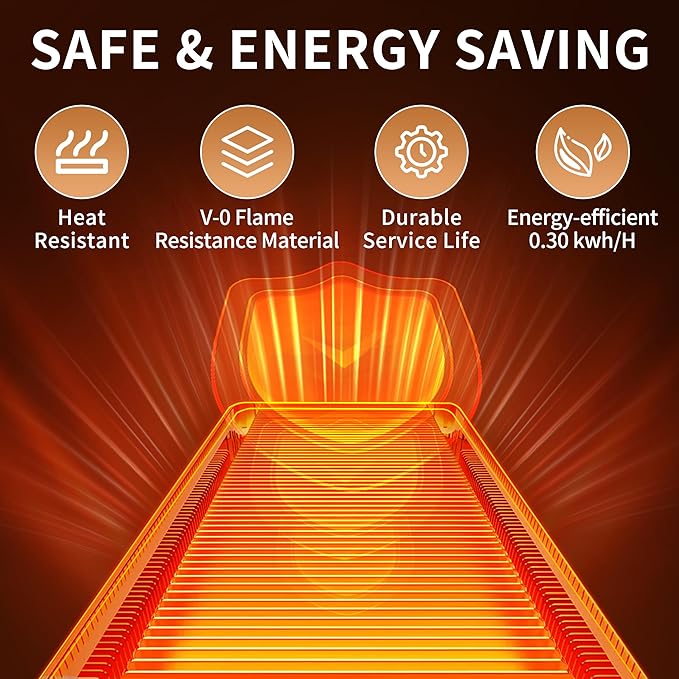 Electric Warming Tray (Extra Long 47”x12”)，Food Warmers for Parties Buffet & Gathering, Food Warming Mat with Thermostat, Tempered Glass Warming Mat for Food with Adjustable Temperature Modes, White