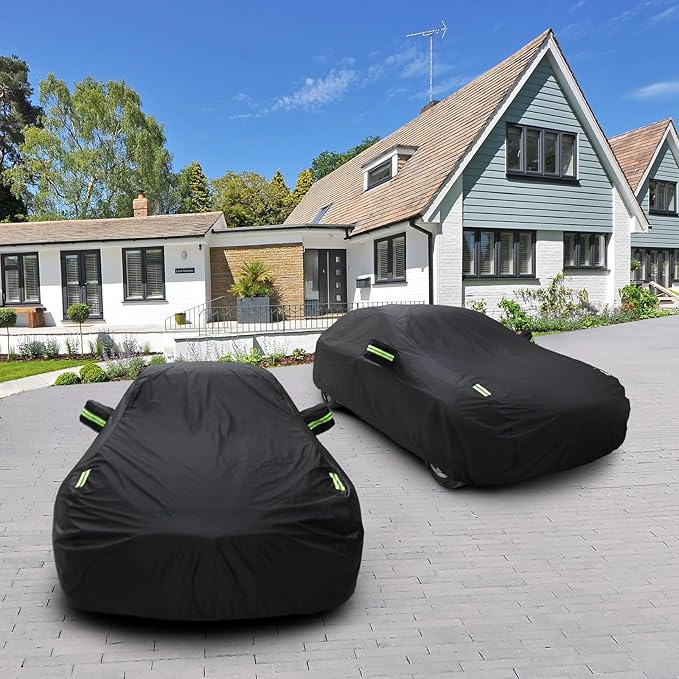 Car Cover Compatible with Chevrolet Corvette C4 C5 C6 C7 1984-2019, Car Cover Waterproof All Weather Outdoor Full Car Covers